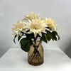 Artificial Flower Bouquet Cream Dahlia