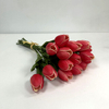 Artificial Deep Red Tulip Stem Bundle