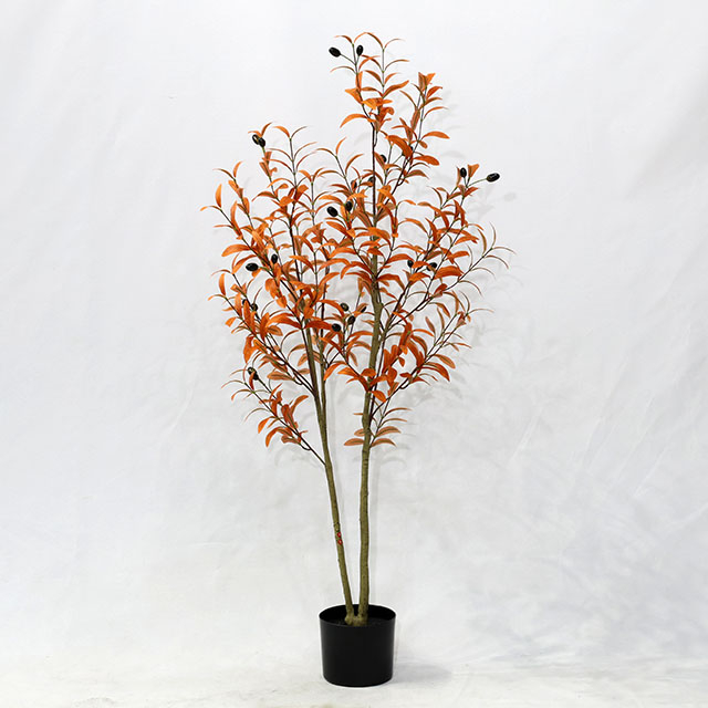 Artificial Olive Tree (Faux Mediterranean Olive Tree with Lifelike Olives)
